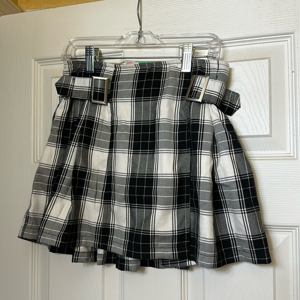 Plaid skirt